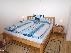 Ferienwohnung Bootsdeck - Schlafzimmer